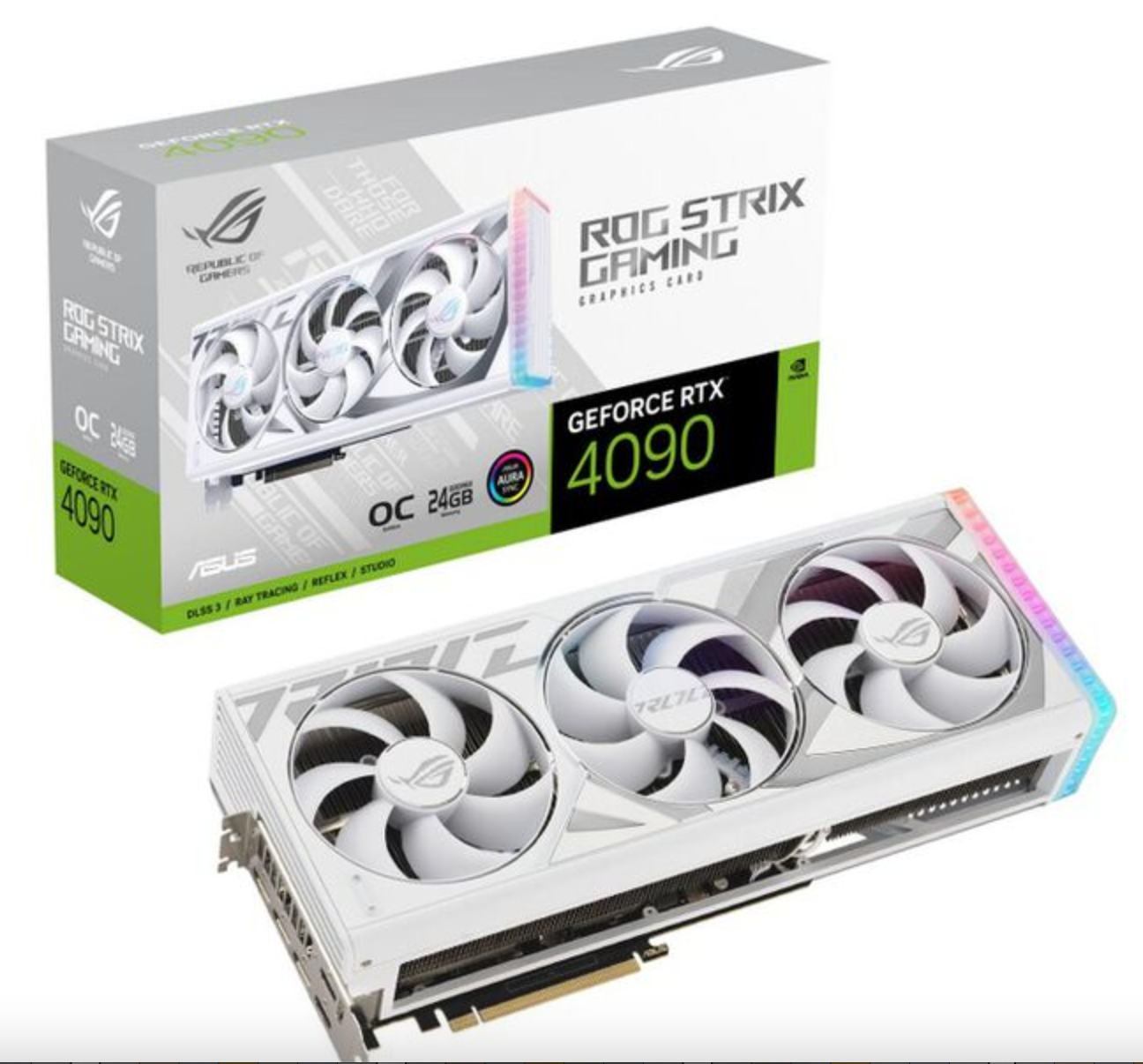 ASUS ROG-STRIX-RTX4090-O24G-WHITE (GeForce RTX 4090 24GB